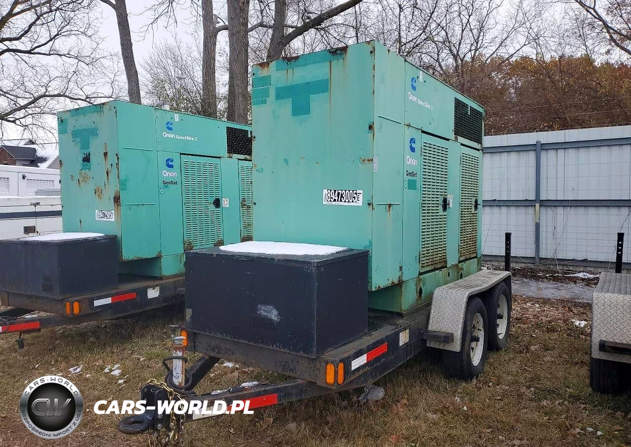 1999 Onan 5000T Generator VIN:JRSI109905KCJ1293 - 2