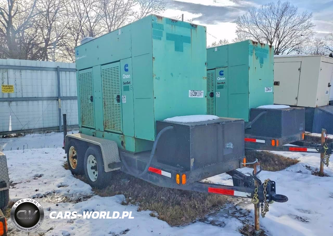 1999 Onan 5000T Generator VIN:JRSI109905KCJ1293 - 6