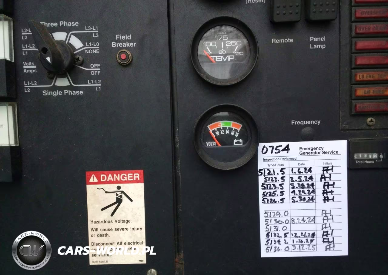 1999 Onan 5000T Generator VIN:JRSI109905KCJ1293 - 8