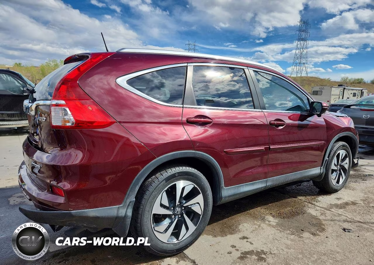 2016 Honda Cr-V Touring VIN:5J6RM4H95GL092702 - 3