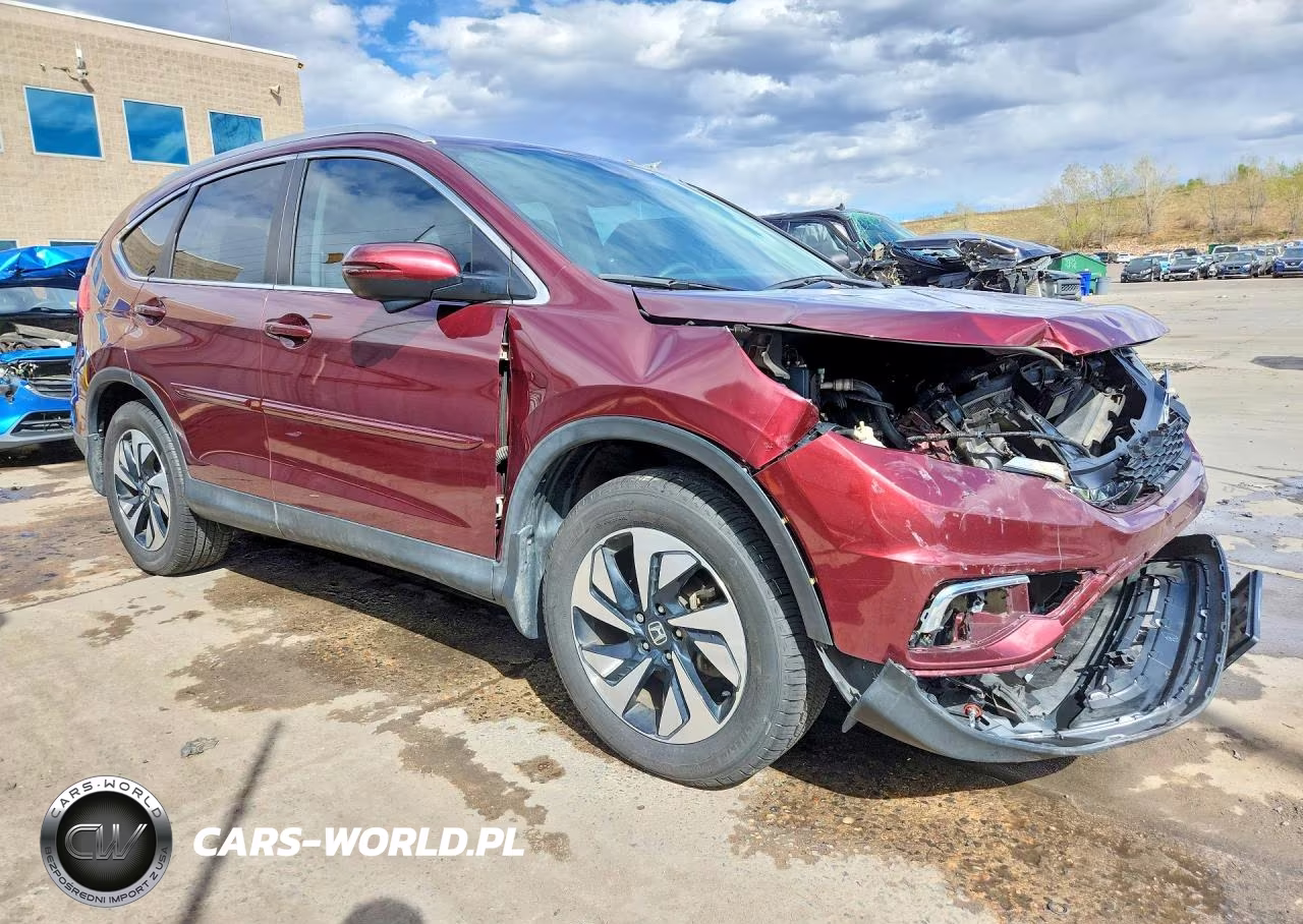 2016 Honda Cr-V Touring VIN:5J6RM4H95GL092702 - 4