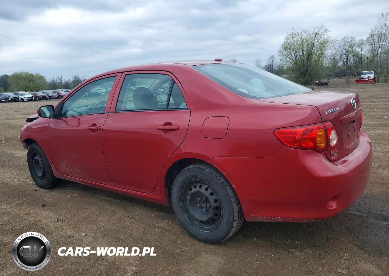 2009 Toyota Corolla Base VIN:2T1BU40EX9C111755 - 2