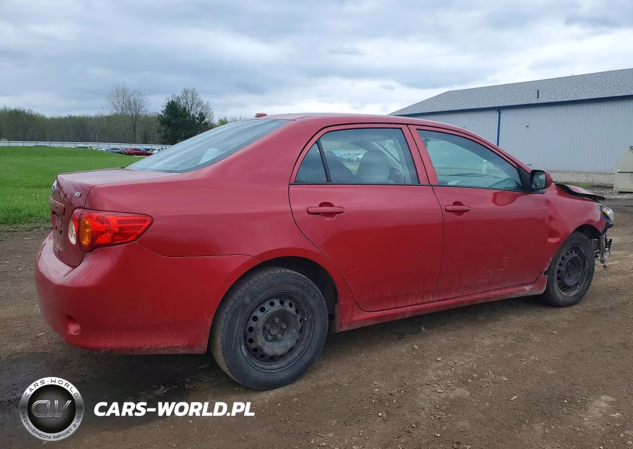 2009 Toyota Corolla Base VIN:2T1BU40EX9C111755 - 3