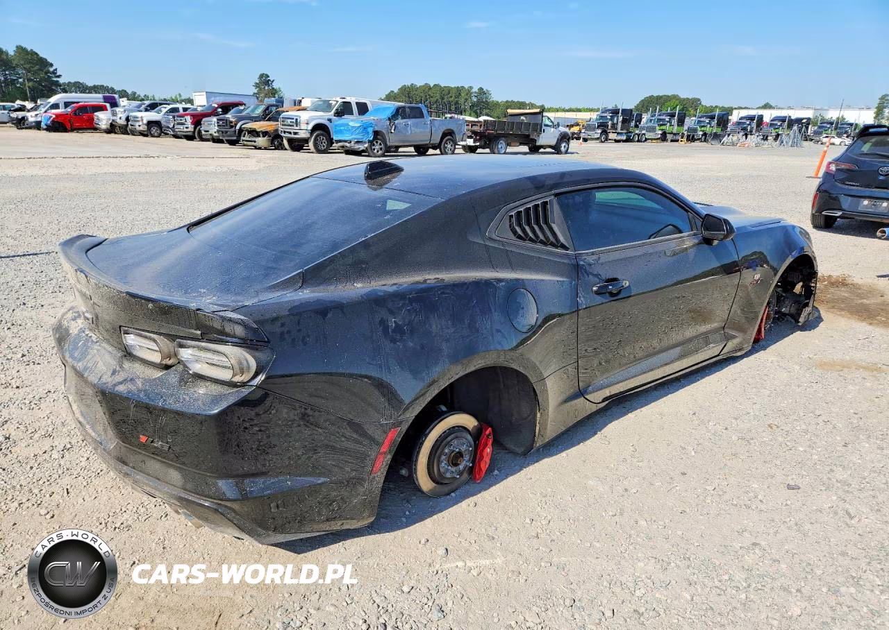 2021 Chevrolet Camaro Ss VIN:1G1FH1R76M0119176 - 3