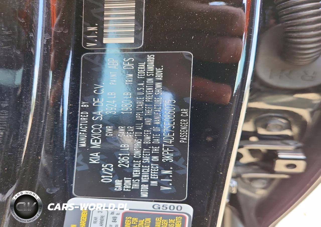 2025 Kia K4 Lxs VIN:3KPFT4DE7SE086075 - 13