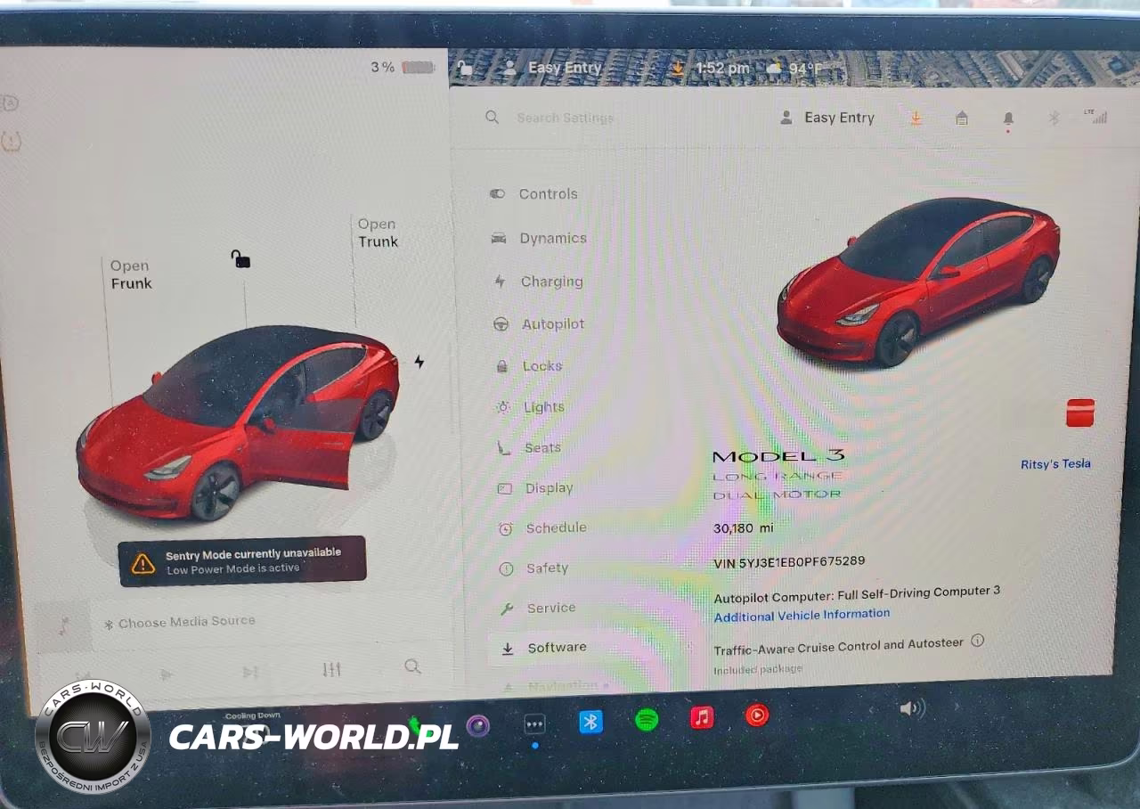 2023 Tesla Model 3 VIN:5YJ3E1EB0PF675289 - 9