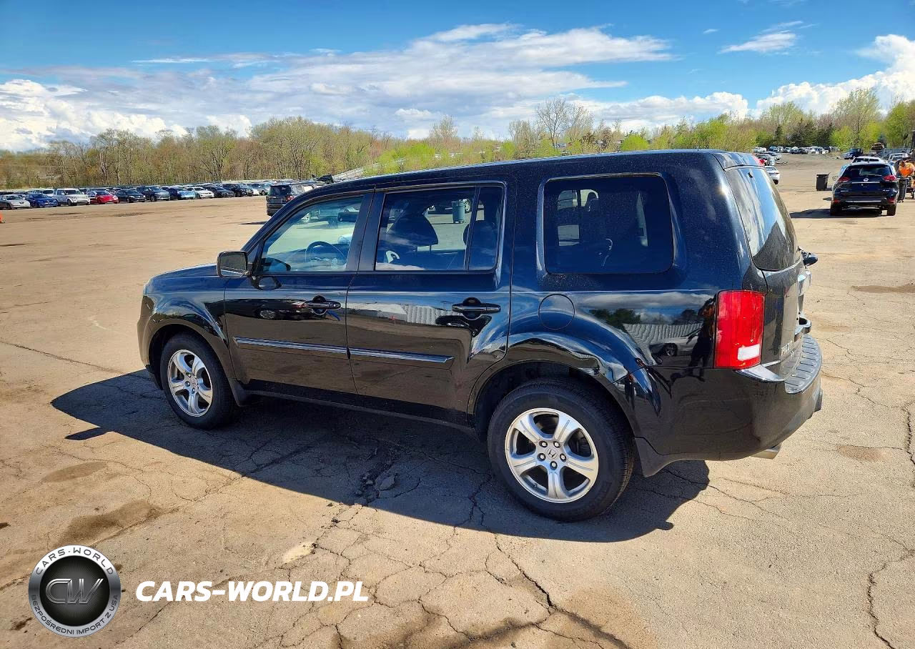 2012 Honda Pilot Exln VIN:5FNYF4H79CB075330 - 2