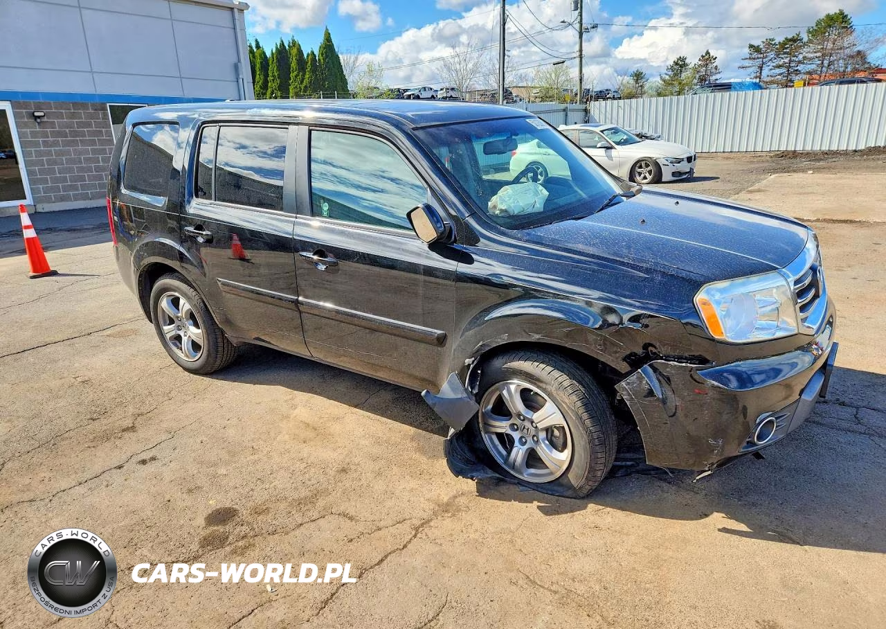 2012 Honda Pilot Exln VIN:5FNYF4H79CB075330 - 4