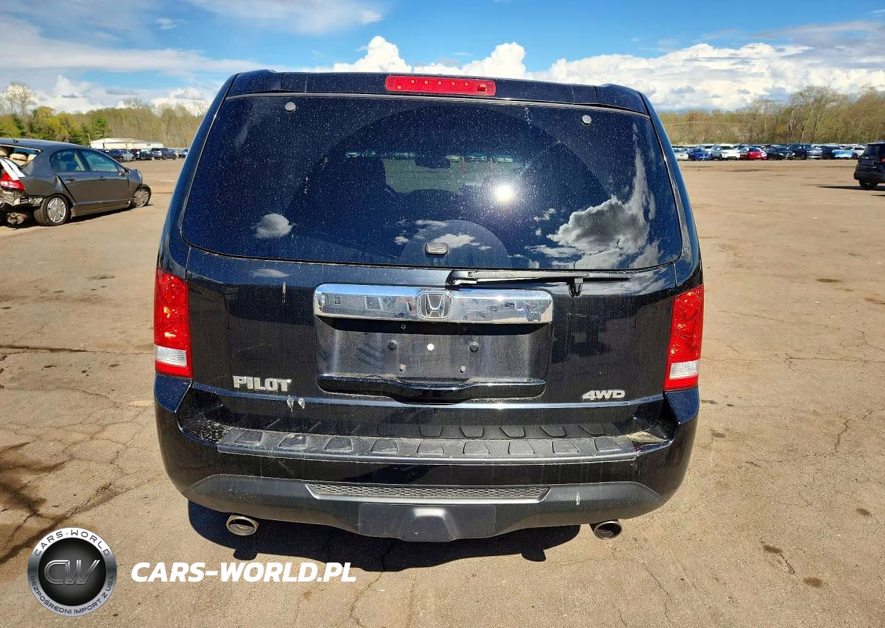 2012 Honda Pilot Exln VIN:5FNYF4H79CB075330 - 6