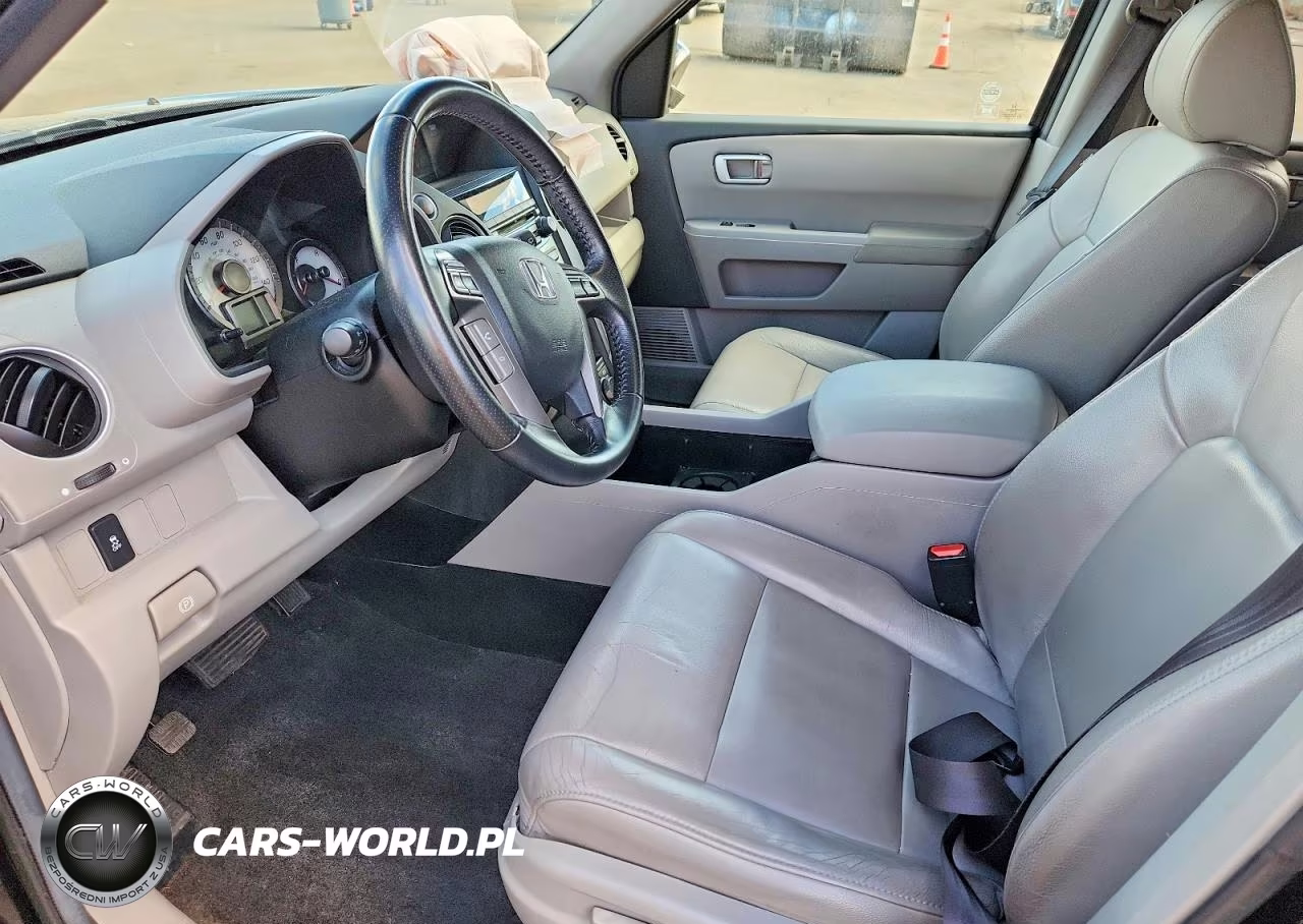 2012 Honda Pilot Exln VIN:5FNYF4H79CB075330 - 7