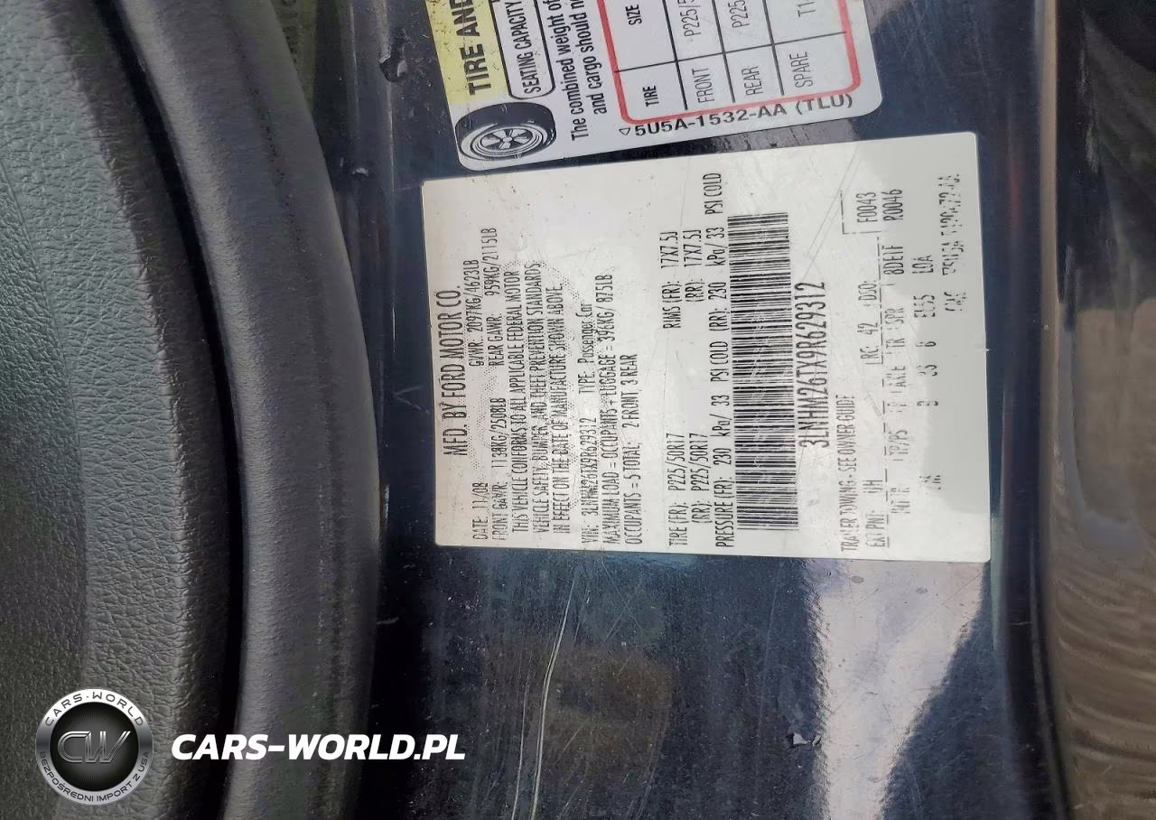 2009 Lincoln Mkz VIN:3LNHM26TX9R629312 - 12