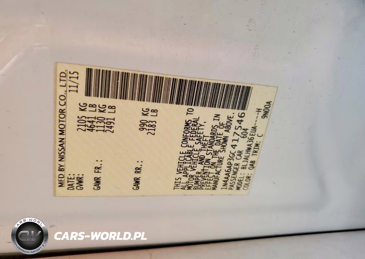 2016 Nissan Maxima Platinum VIN:1N4AA6AP3GC417546 - 13