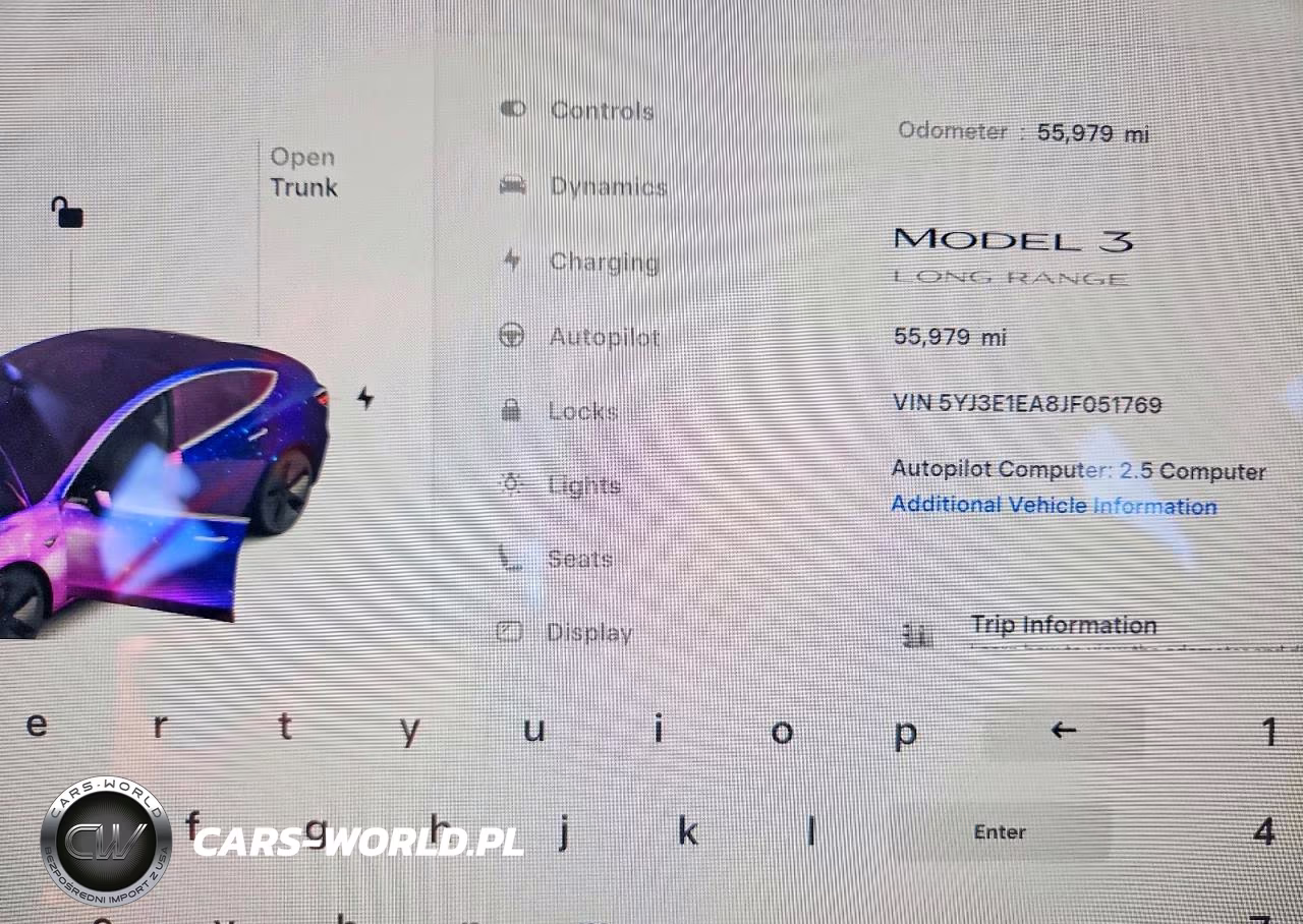 2018 Tesla Model 3 VIN:5YJ3E1EA8JF051769 - 9