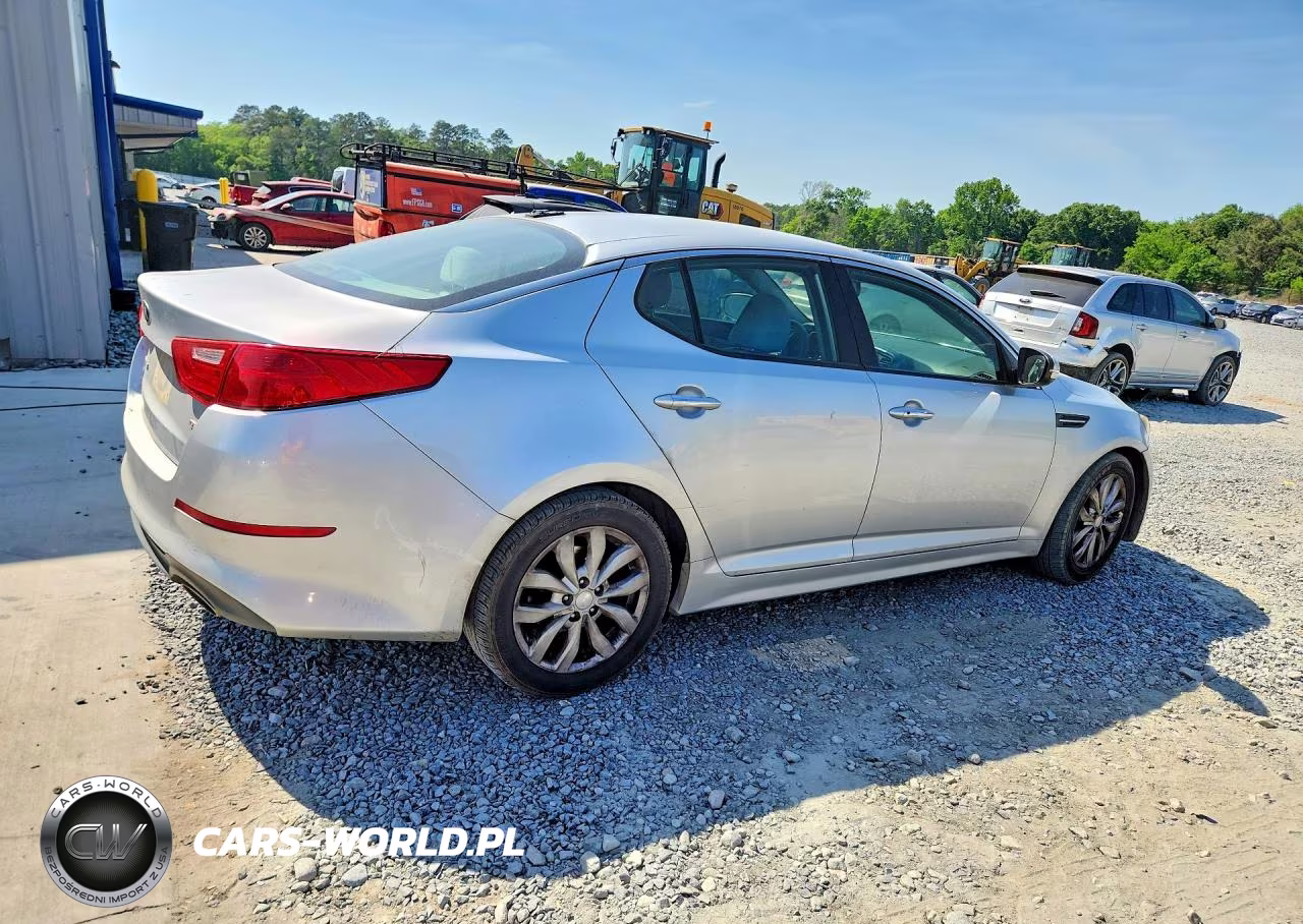 2015 Kia Optima Lx VIN:5XXGM4A70FG496608 - 3