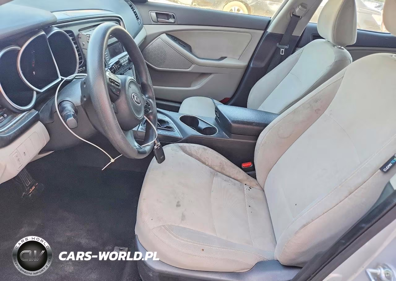 2015 Kia Optima Lx VIN:5XXGM4A70FG496608 - 7