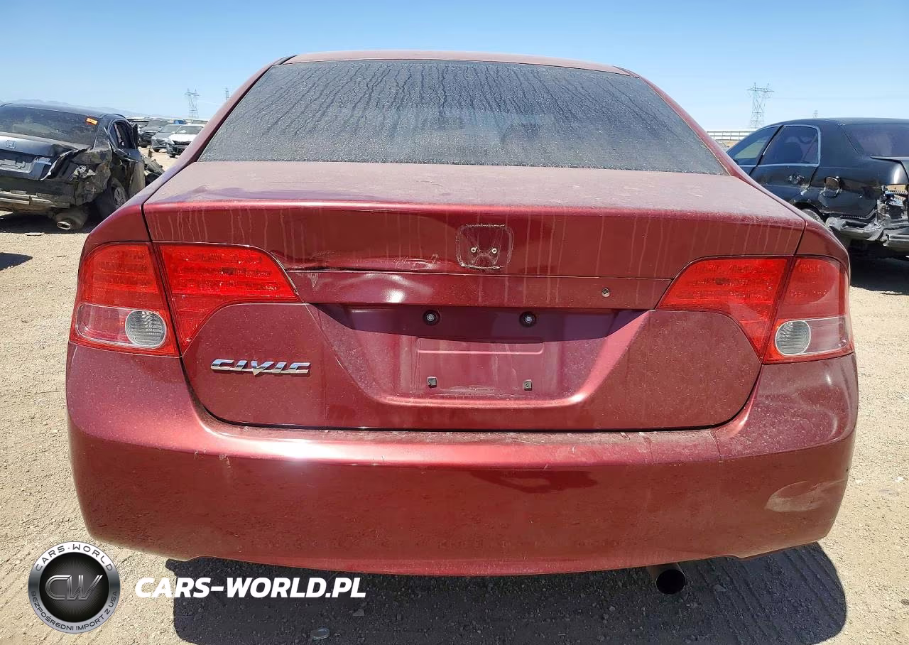 2008 Honda Civic Lx VIN:2HGFA16508H535967 - 6