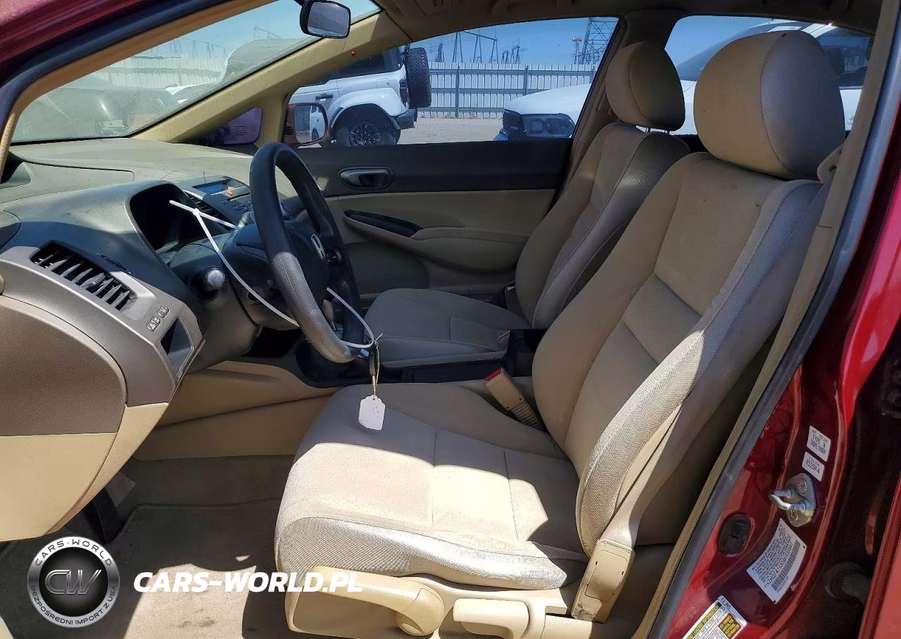 2008 Honda Civic Lx VIN:2HGFA16508H535967 - 7