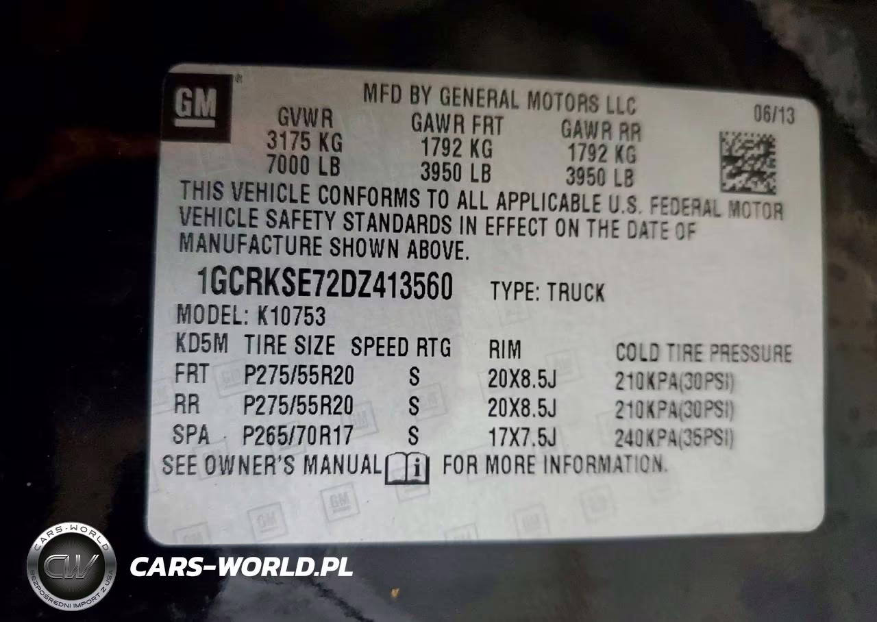 2013 Chevrolet Silverado K1500 Lt VIN:1GCRKSE72DZ413560 - 13