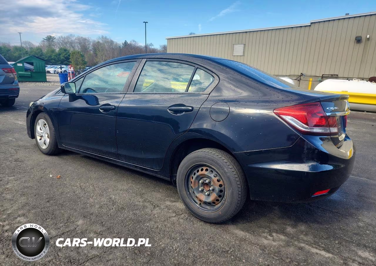 2014 Honda Civic Lx VIN:2HGFB2F50EH526121 - 2