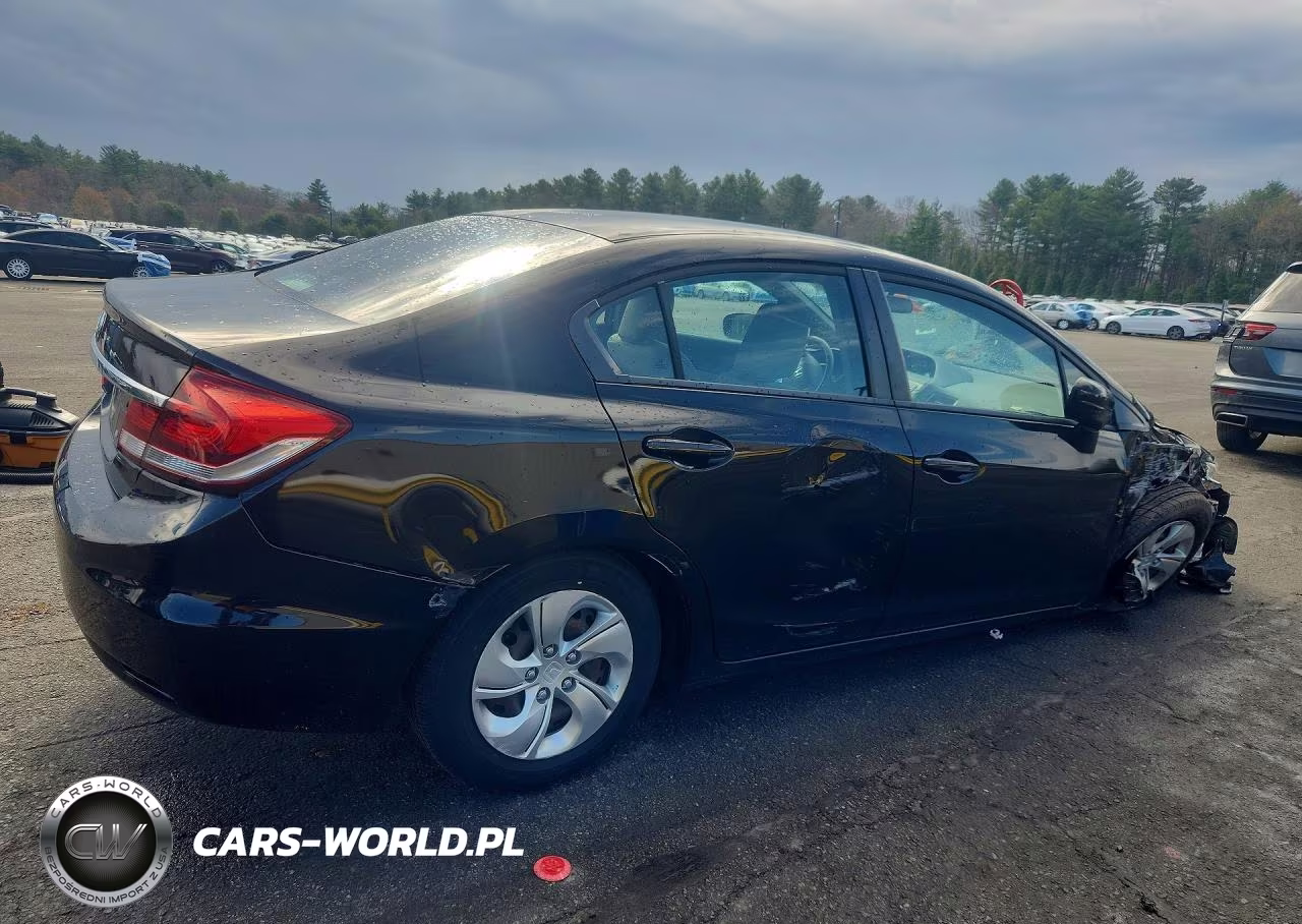 2014 Honda Civic Lx VIN:2HGFB2F50EH526121 - 3