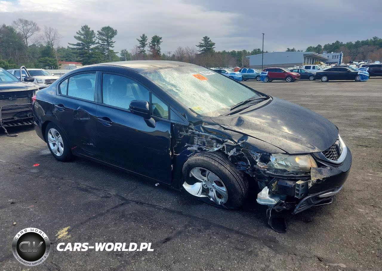 2014 Honda Civic Lx VIN:2HGFB2F50EH526121 - 4