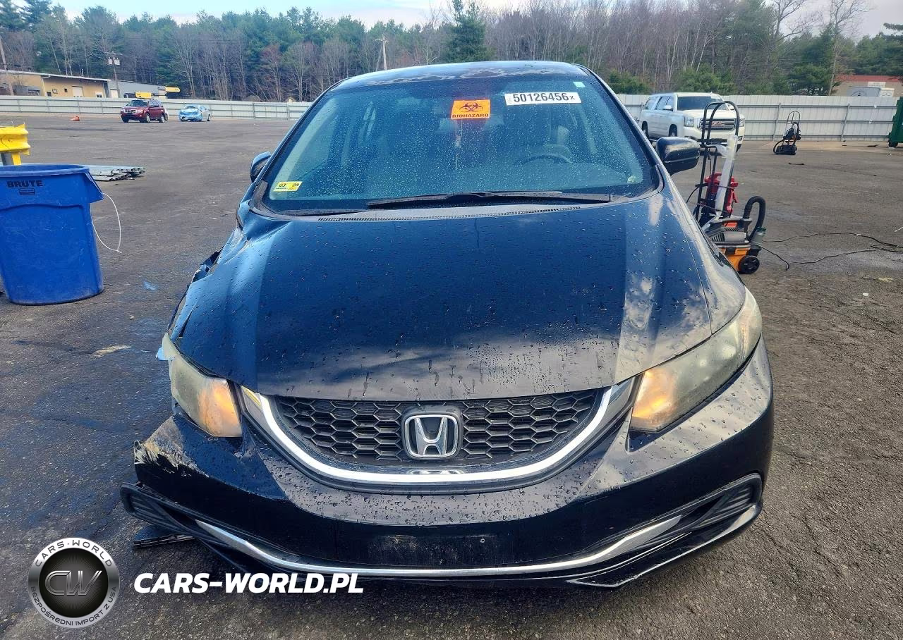 2014 Honda Civic Lx VIN:2HGFB2F50EH526121 - 5