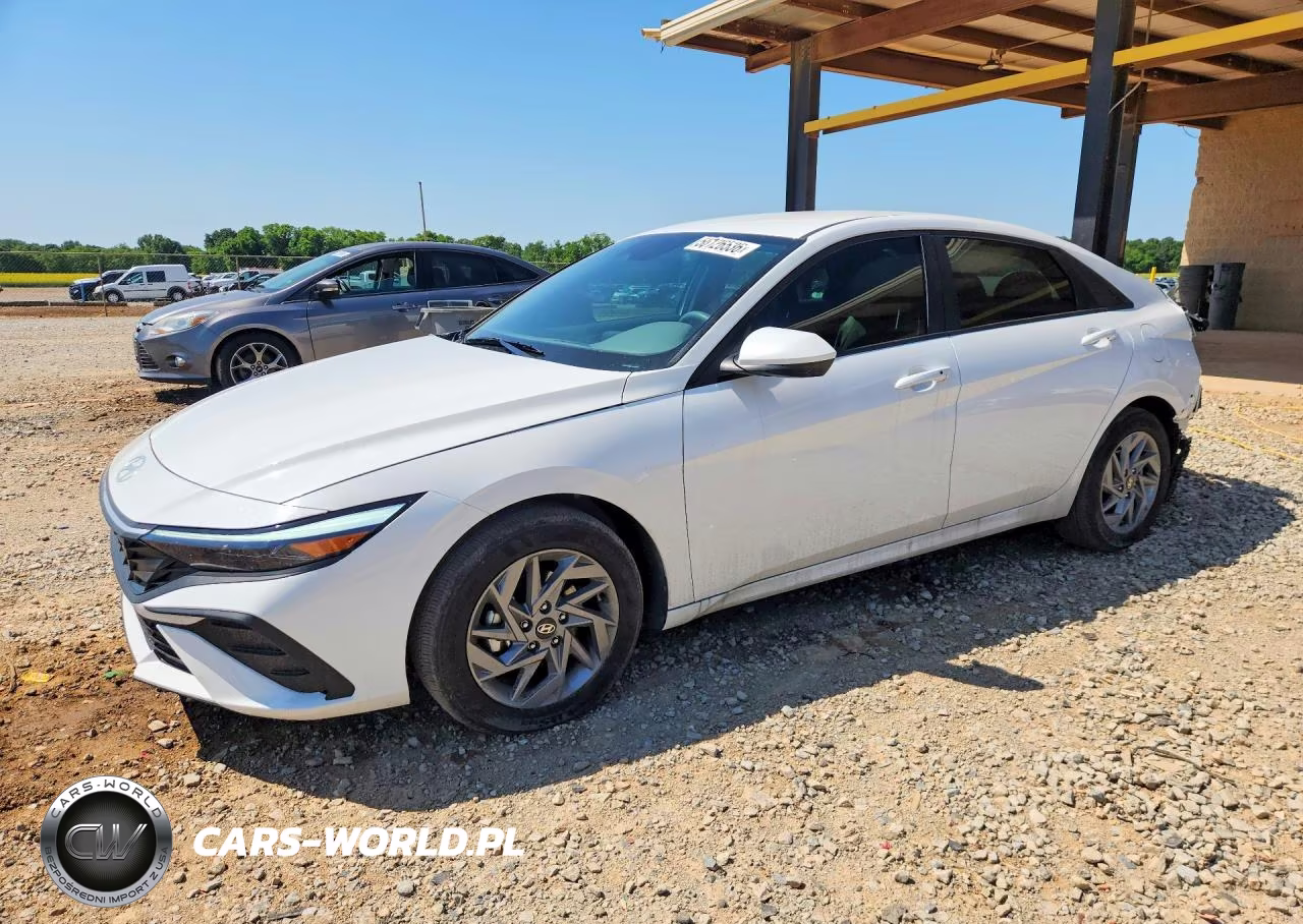 2025 Hyundai Elantra Hybrid Blue