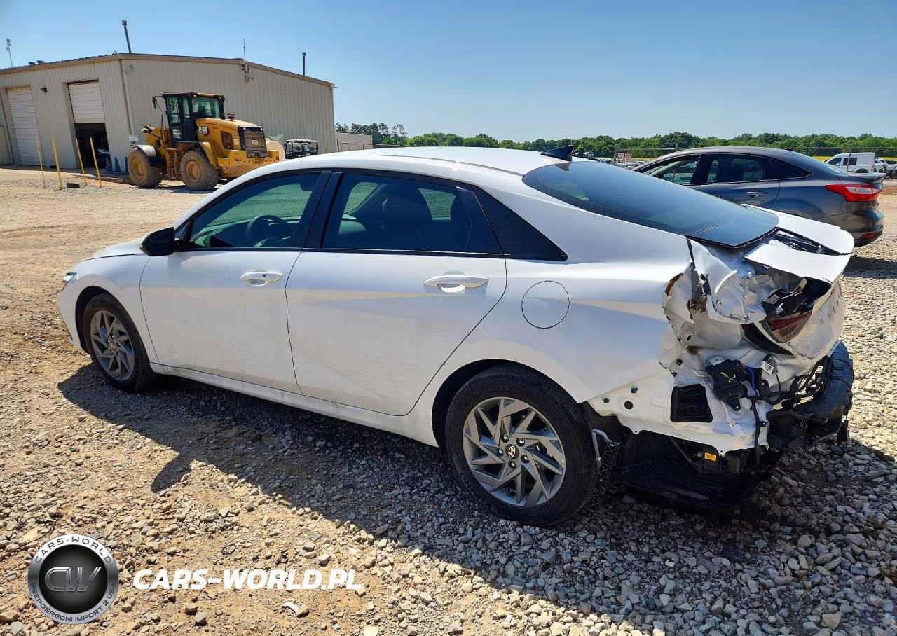 2025 Hyundai Elantra Hybrid Blue VIN:KMHLM4DJ4SU169277 - 2