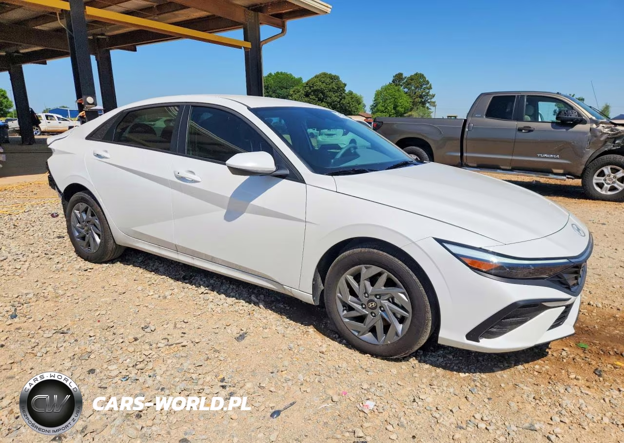 2025 Hyundai Elantra Hybrid Blue VIN:KMHLM4DJ4SU169277 - 4