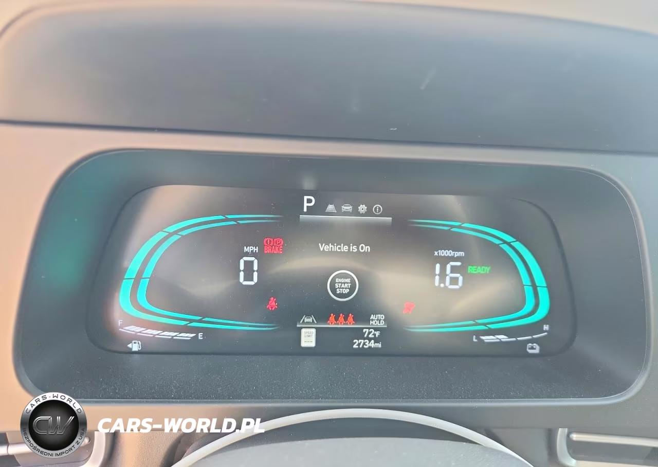 2025 Hyundai Elantra Hybrid Blue VIN:KMHLM4DJ4SU169277 - 9