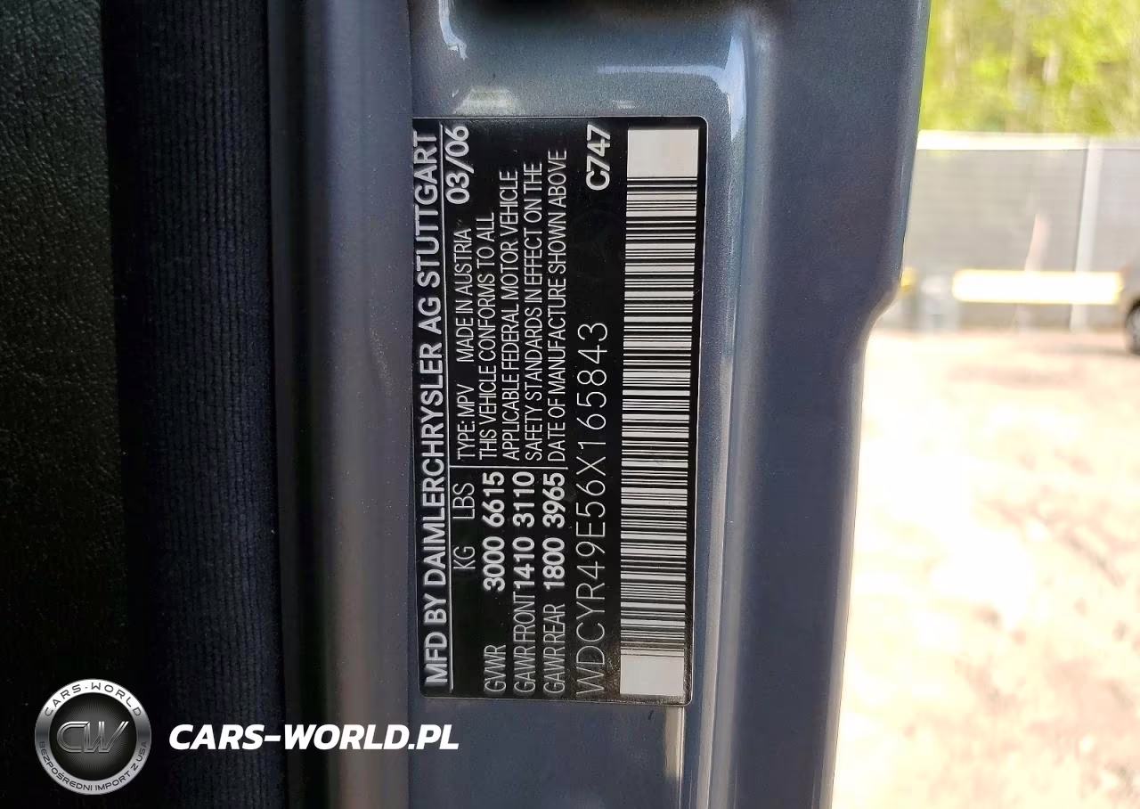 2006 Mercedes-Benz G 500 VIN:WDCYR49E56X165843 - 12