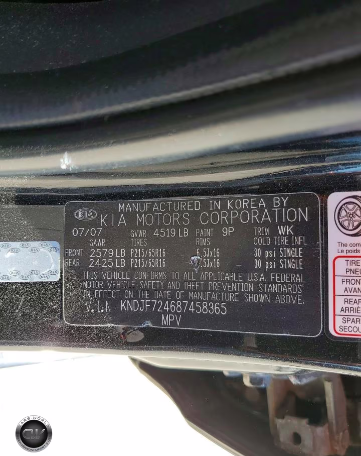 2008 Kia Sportage Lx VIN:KNDJF724687458365 - 13