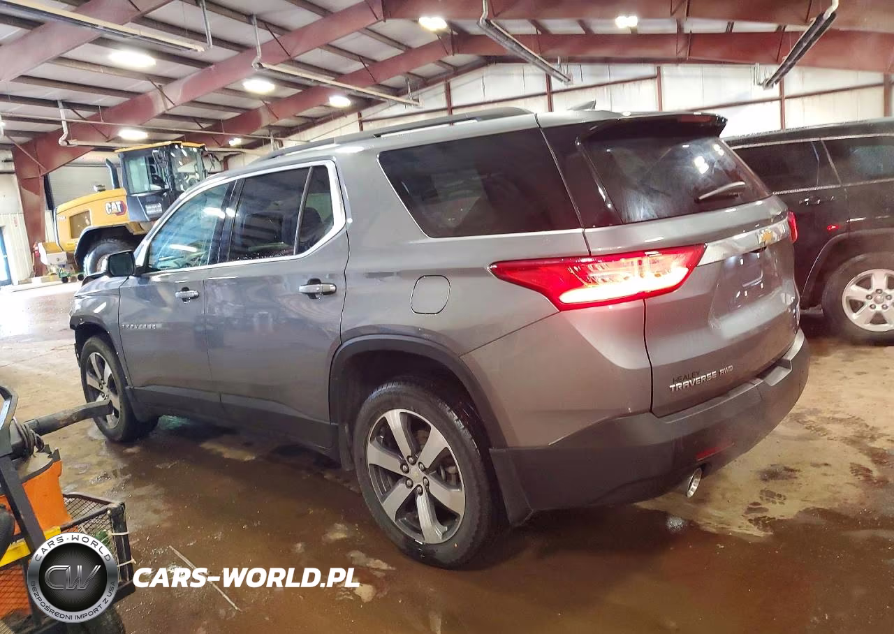 2021 Chevrolet Traverse Lt VIN:1GNEVHKW9MJ148369 - 2