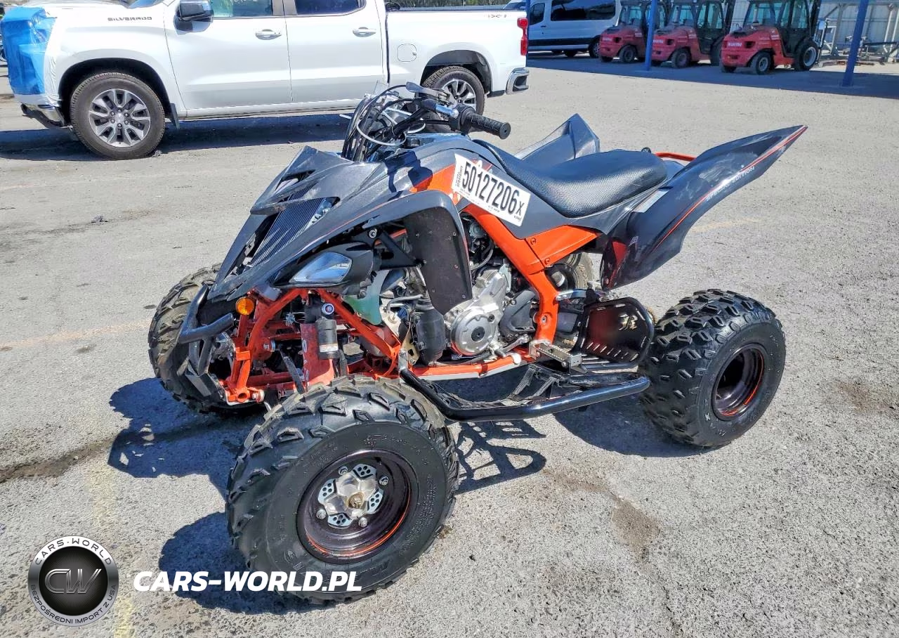 2024 Yama Yfm700 Atv VIN:5Y4AML6Y6RA101937 - 2