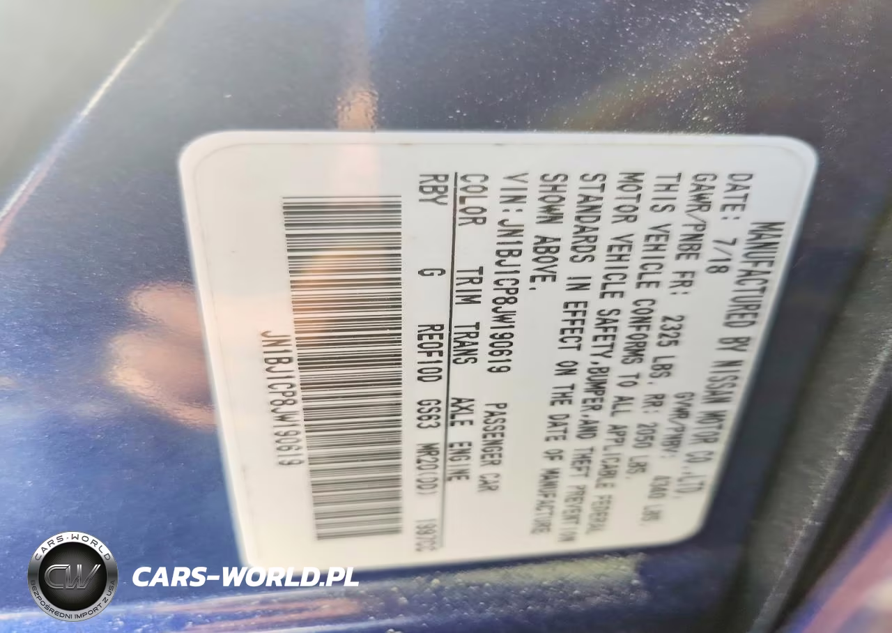2018 Nissan Rogue Sport S VIN:JN1BJ1CP8JW190619 - 12
