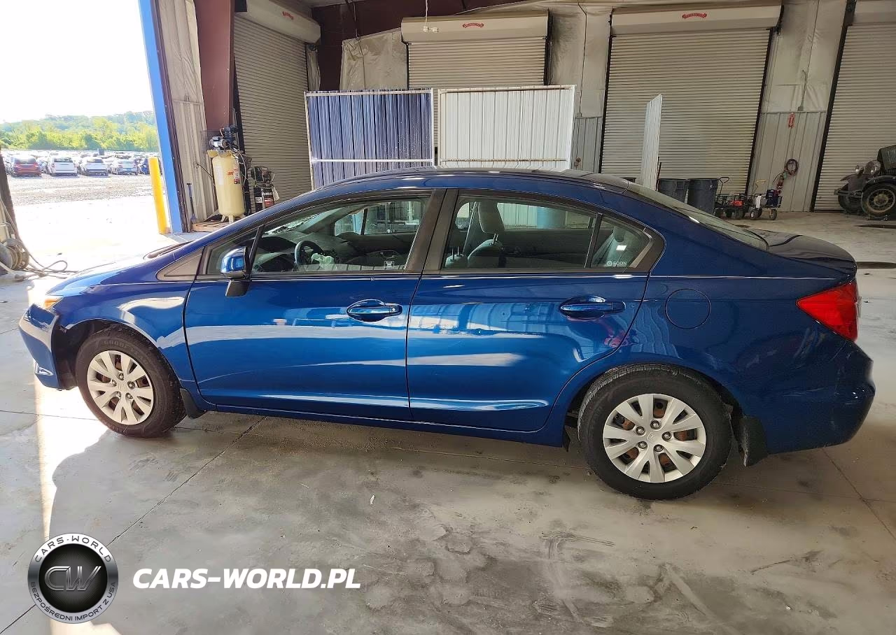 2012 Honda Civic Lx VIN:19XFB2F56CE083237 - 2