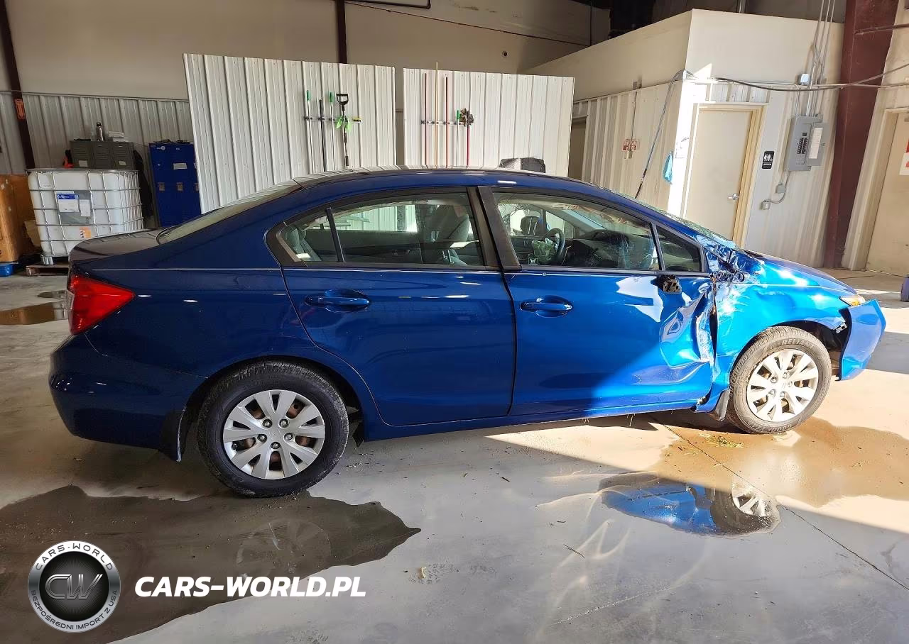 2012 Honda Civic Lx VIN:19XFB2F56CE083237 - 3