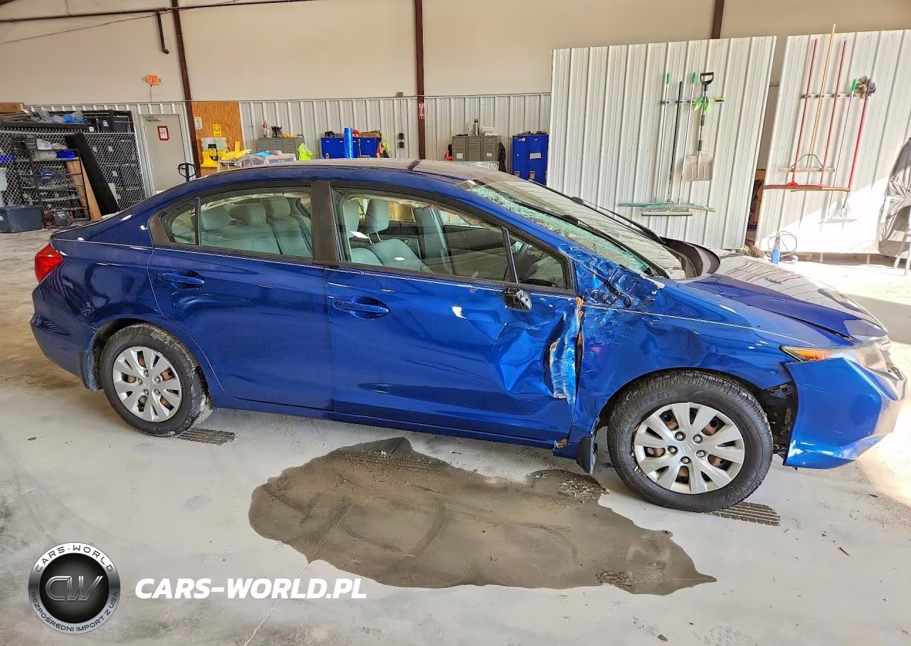 2012 Honda Civic Lx VIN:19XFB2F56CE083237 - 4