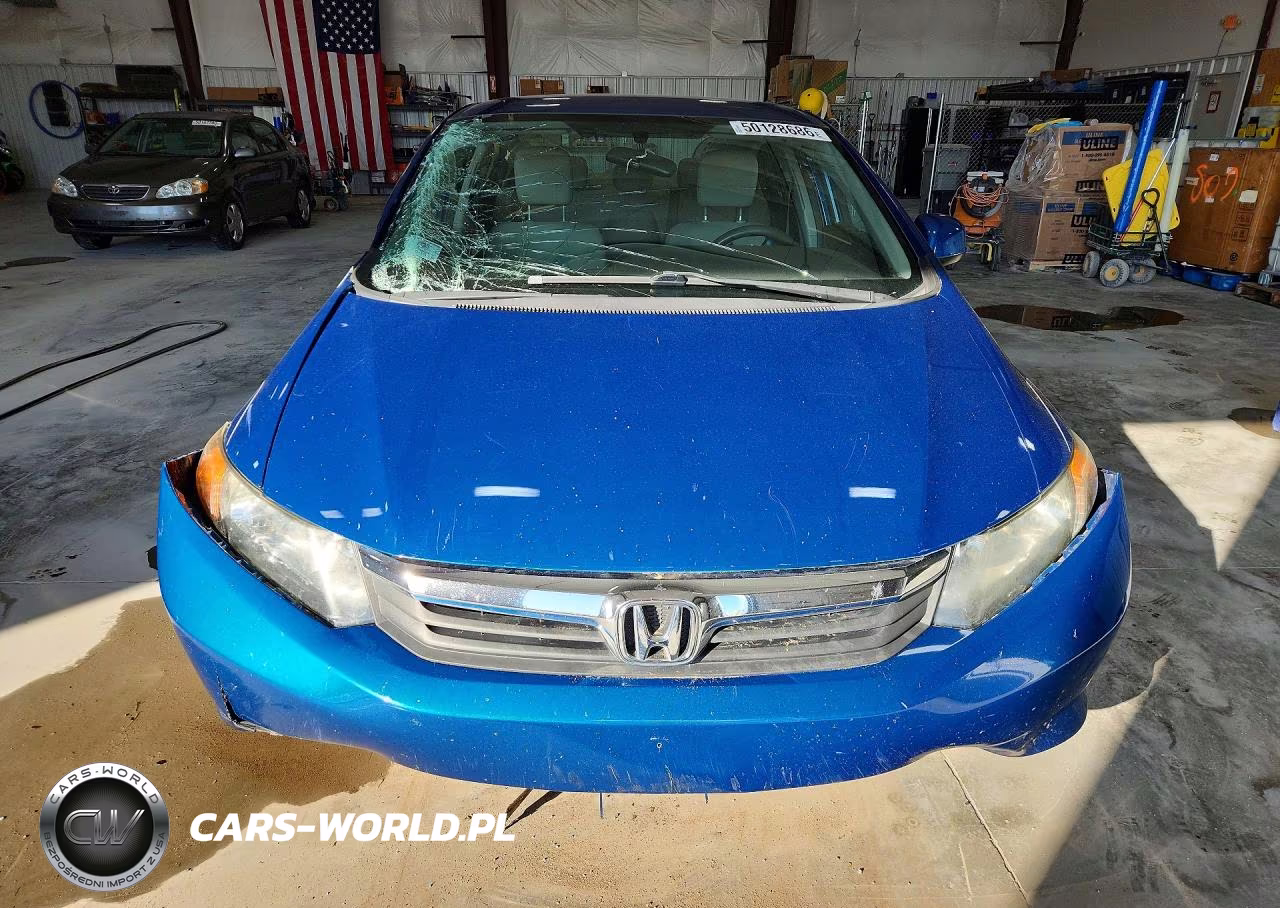 2012 Honda Civic Lx VIN:19XFB2F56CE083237 - 5