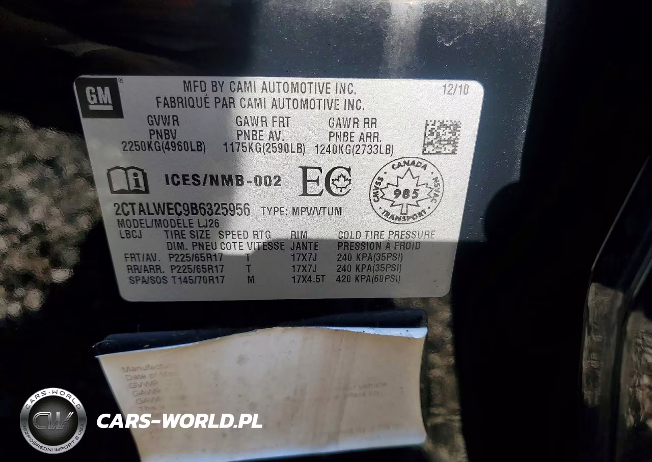 2011 GMC Terrain Slt VIN:2CTALWEC9B6325956 - 14