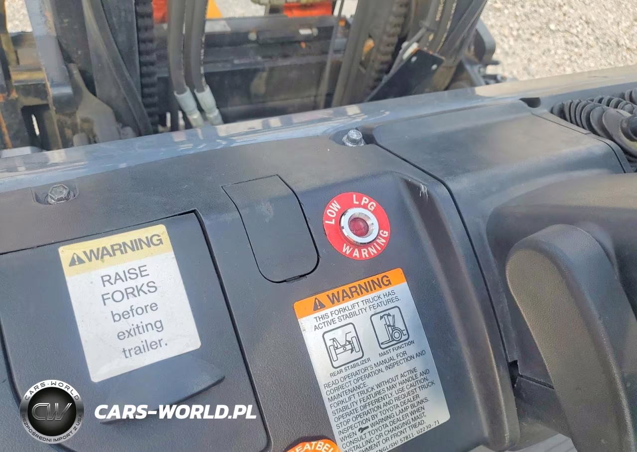 2015 Toyota Forklift VIN:LOT50129906 - 10