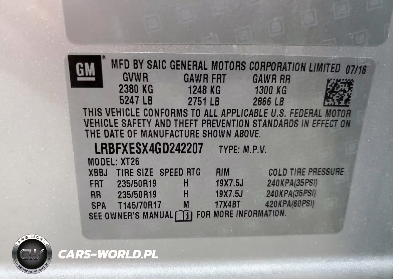 2016 Buick Envision Premium VIN:LRBFXESX4GD242207 - 14