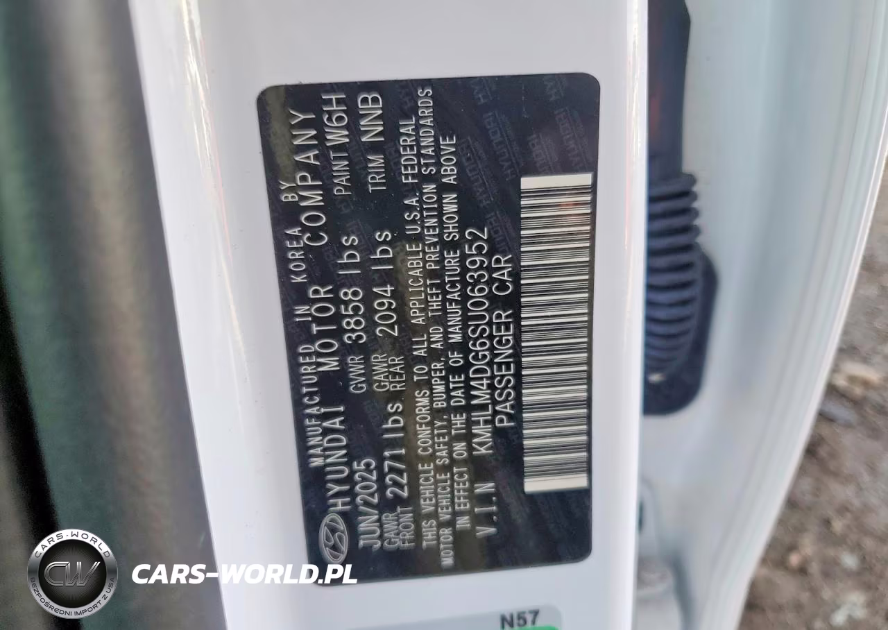 2025 Hyundai Elantra Sel Sport VIN:KMHLM4DG6SU063952 - 13
