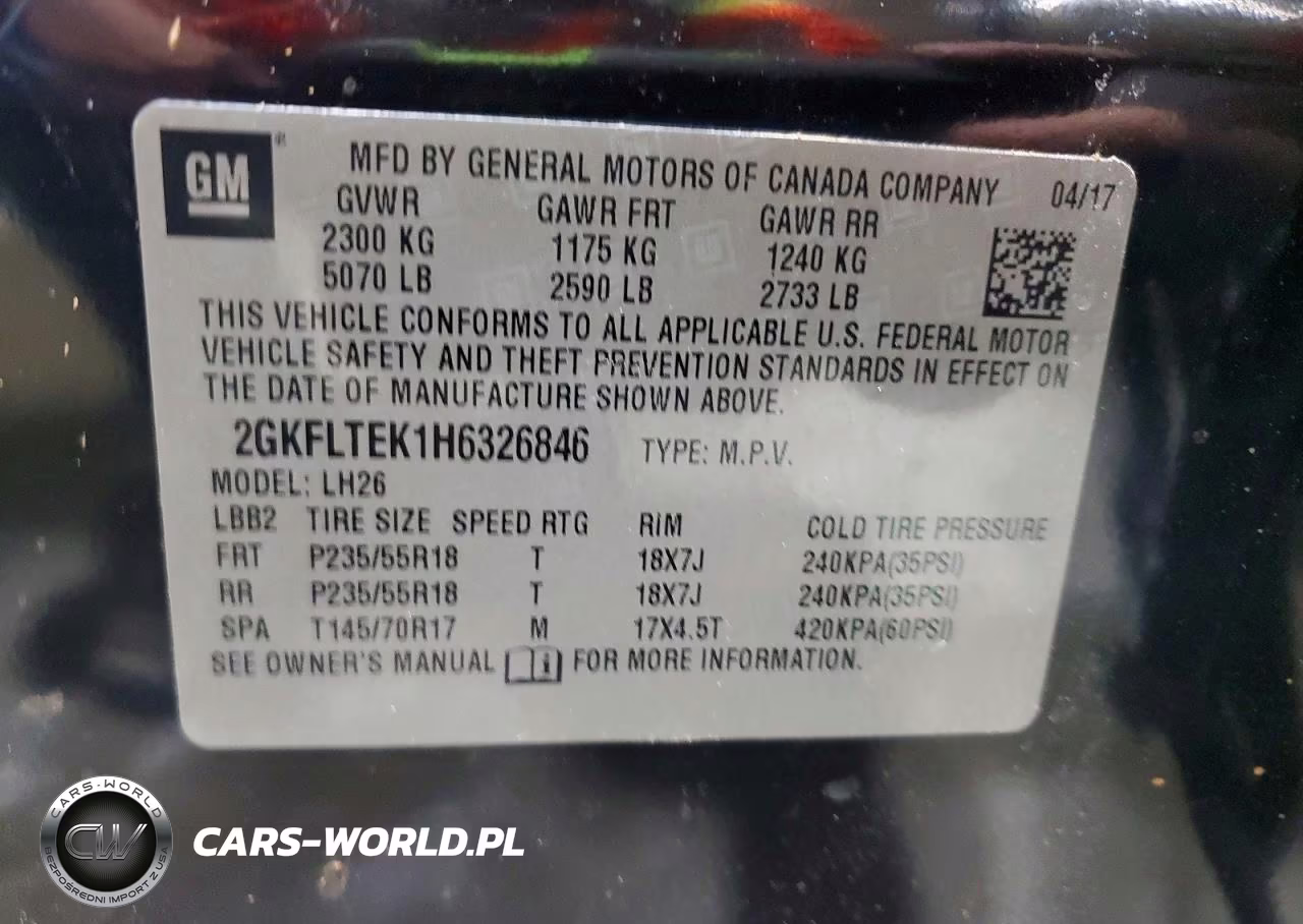 2017 GMC Terrain Sle-2 VIN:2GKFLTEK1H6326846 - 14