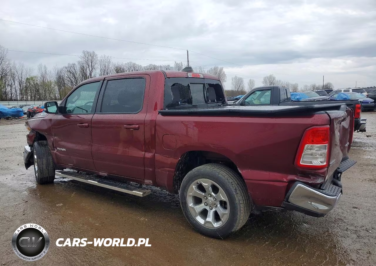 2022 Ram 1500 Big Horn VIN:1C6RRFFG2NN455406 - 2