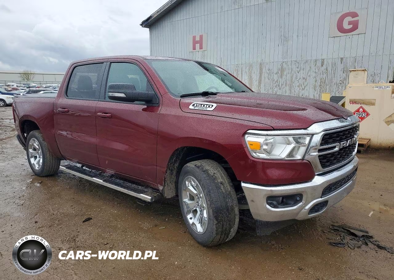 2022 Ram 1500 Big Horn VIN:1C6RRFFG2NN455406 - 4