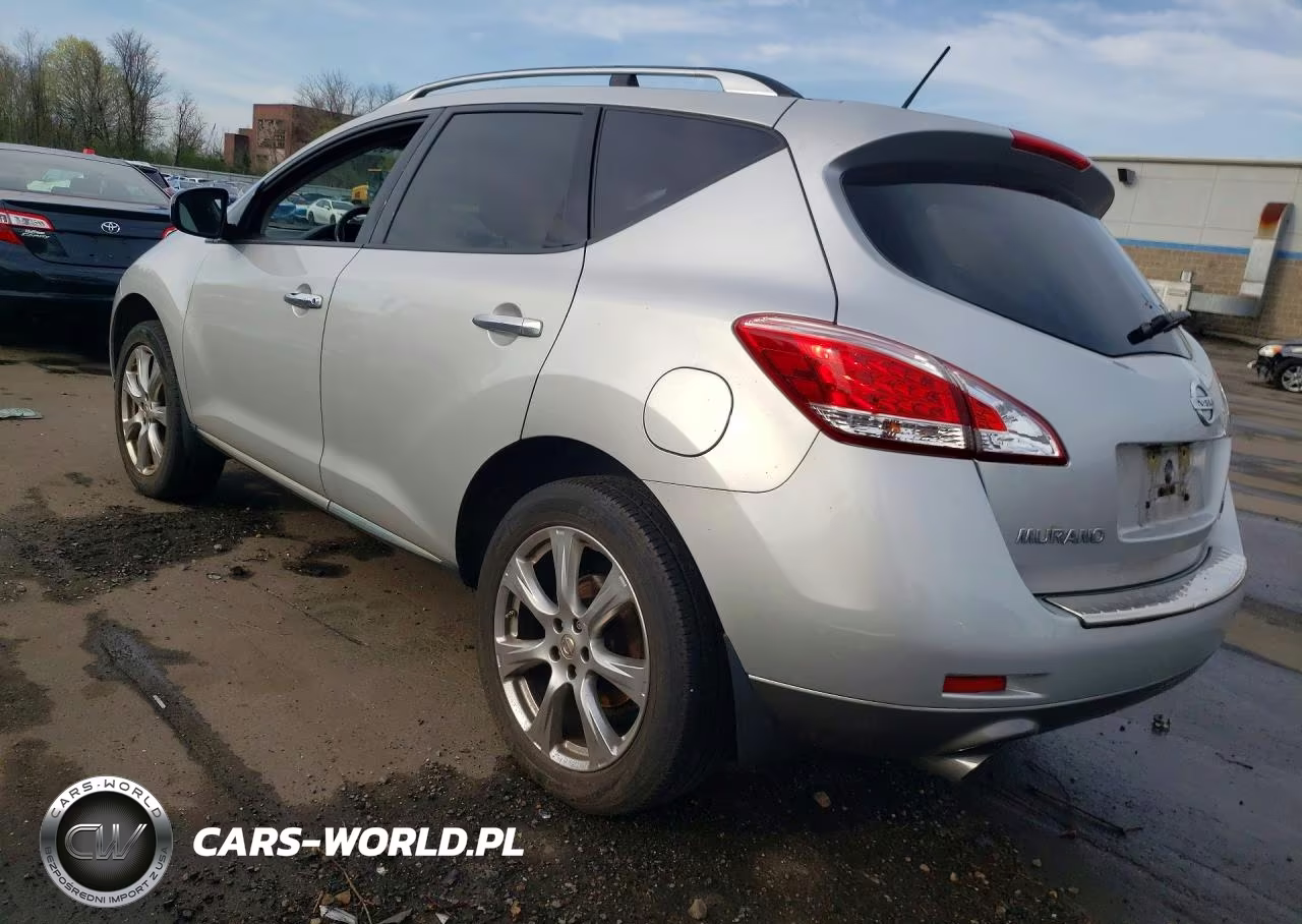 2012 Niss Murano VIN:JN8AZ1MW8CW223407 - 2