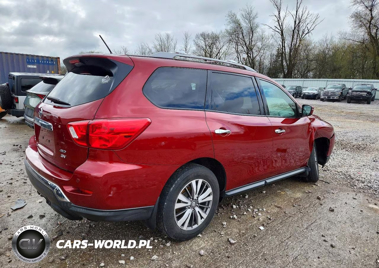 2018 Nissan Pathfinder Sv VIN:5N1DR2MM8JC648150 - 3