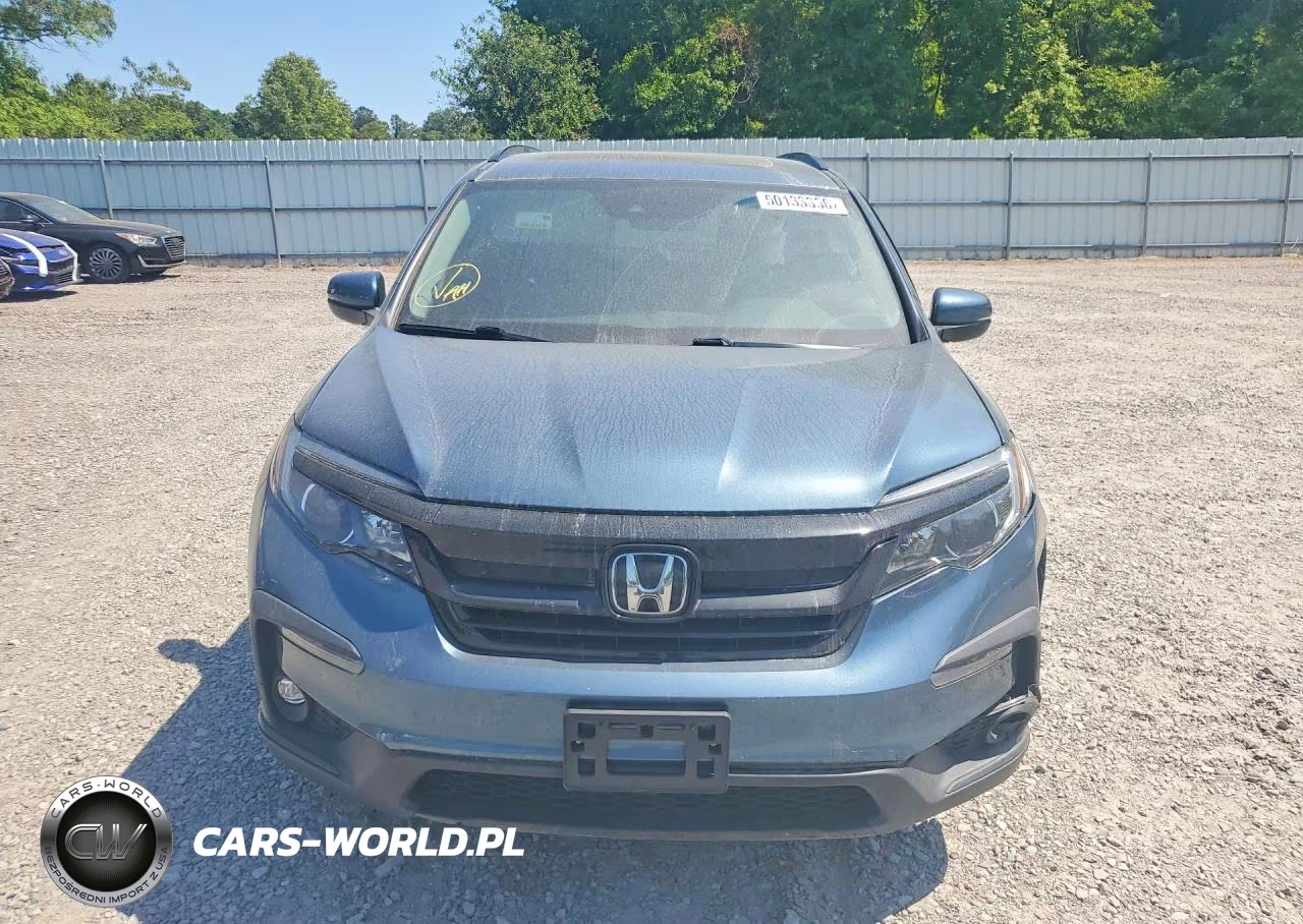 2021 Honda Pilot Se VIN:5FNYF5H29MB004639 - 5
