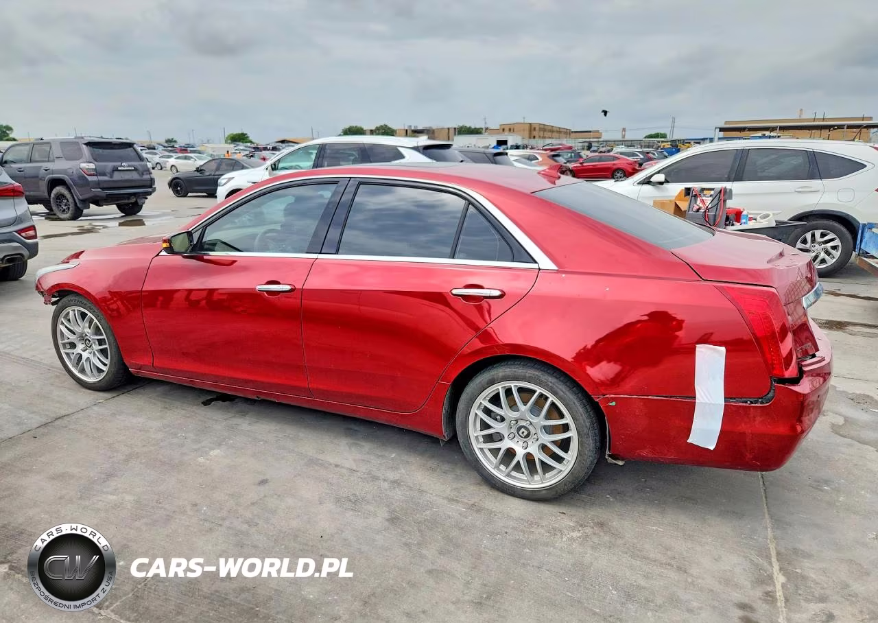 2014 Cadillac Cts Luxury Collection VIN:1G6AX5S31E0196285 - 2
